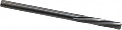 Magafor - 3.5204mm Solid Carbide 6 Flute Chucking Reamer - Spiral Flute, 0.1386" Straight Shank, 19/32" Flute Length, 2-1/4" OAL - Benchmark Tooling