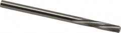 Magafor - 3.5611mm Solid Carbide 6 Flute Chucking Reamer - Spiral Flute, 0.1402" Straight Shank, 19/32" Flute Length, 2-1/4" OAL - Benchmark Tooling