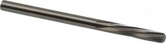 Magafor - 3.5789mm Solid Carbide 6 Flute Chucking Reamer - Spiral Flute, 0.1409" Straight Shank, 19/32" Flute Length, 2-1/4" OAL - Benchmark Tooling