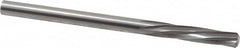 Magafor - 3.589mm Solid Carbide 6 Flute Chucking Reamer - Spiral Flute, 0.1413" Straight Shank, 19/32" Flute Length, 2-1/4" OAL - Benchmark Tooling