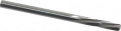 Magafor - 3.6093mm Solid Carbide 6 Flute Chucking Reamer - Spiral Flute, 0.1421" Straight Shank, 19/32" Flute Length, 2-1/4" OAL - Benchmark Tooling