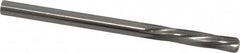 Magafor - 3.6195mm Solid Carbide 6 Flute Chucking Reamer - Spiral Flute, 0.1425" Straight Shank, 19/32" Flute Length, 2-1/4" OAL - Benchmark Tooling