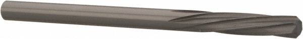 Magafor - 3.6398mm Solid Carbide 6 Flute Chucking Reamer - Spiral Flute, 0.1433" Straight Shank, 19/32" Flute Length, 2-1/4" OAL - Benchmark Tooling