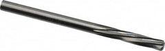 Magafor - #27 Solid Carbide 6 Flute Chucking Reamer - Spiral Flute, 0.1441" Straight Shank, 19/32" Flute Length, 2-1/4" OAL - Benchmark Tooling