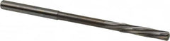 Magafor - 4.32mm Solid Carbide 6 Flute Chucking Reamer - Spiral Flute, 0.177" Straight Shank, 53/64" Flute Length, 3-5/32" OAL - Benchmark Tooling