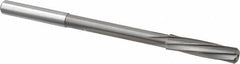 Magafor - 6.39mm Solid Carbide 6 Flute Chucking Reamer - Spiral Flute, 0.236" Straight Shank, 1-7/64" Flute Length, 3-31/32" OAL - Benchmark Tooling