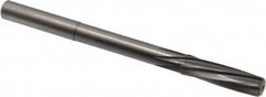 Magafor - 9.5mm Solid Carbide 6 Flute Chucking Reamer - Spiral Flute, 0.354" Straight Shank, 1-27/64" Flute Length, 4-31/32" OAL - Benchmark Tooling