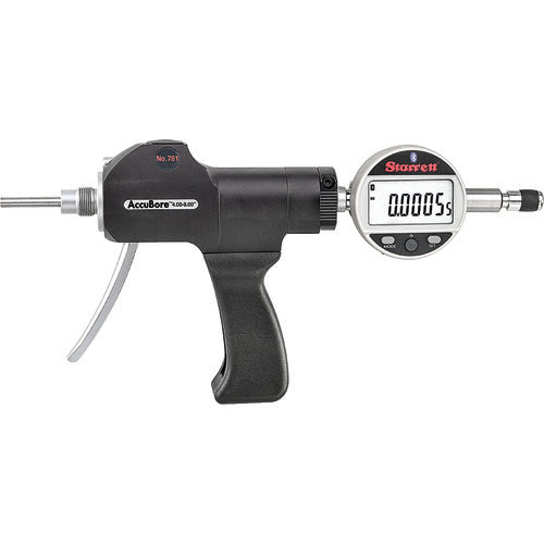 Starrett 781BXTP-12 AccuBore Electronic Pistol Grip Gage Only With Indicator, SPC Output, 4-12″ Range, .00005″ Resolution - Exact Industrial Supply