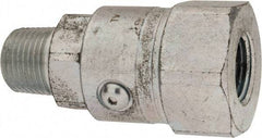 Parker - 1/2-14 NPTF Steel Hydraulic Hose Male NPT To Female NPT Swivel - 5,000 psi - Benchmark Tooling