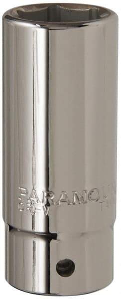 Paramount - 1", 3/4" Drive, Deep Hand Socket - 6 Points, 3-1/2" OAL, Steel, Chrome Finish - Benchmark Tooling