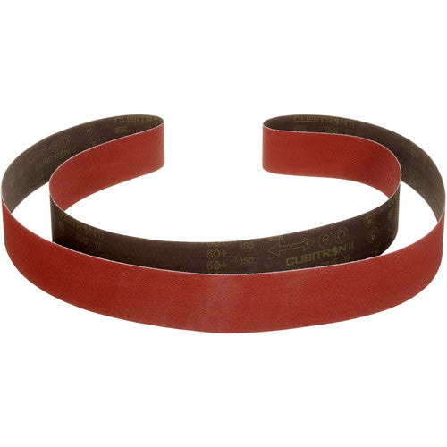 3M Cubitron II Cloth Belt 784F 50+ YF-weight 12″ × 176-1/2″ Sine-lok Single-flex - Exact Industrial Supply