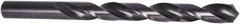Precision Twist Drill - Letter A 118° High Speed Steel Jobber Drill - Oxide Finish, Right Hand Cut, Spiral Flute, Straight Shank, 3-7/8" OAL, Standard Point - Benchmark Tooling