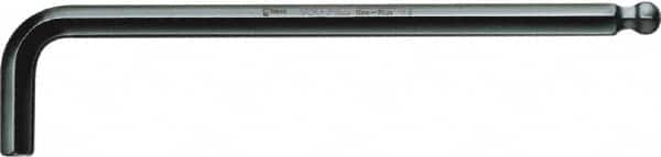Wera - 1/2" Hex, Long Arm, Hex Key - 224mm OAL, Inch System of Measurement - Benchmark Tooling
