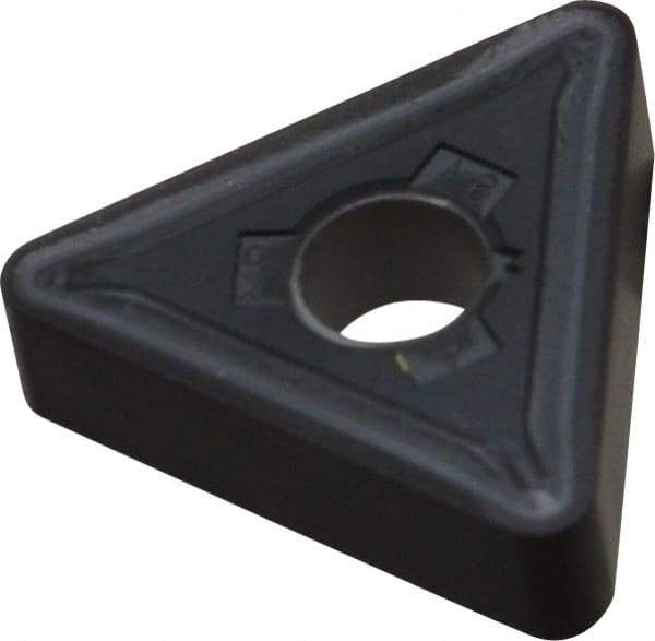 Kennametal - TNMG434 MP Grade KC5010 Carbide Turning Insert - TiAlN Finish, 60° Triangle, 1/2" Inscr Circle, 3/16" Thick, 1/16" Corner Radius - Benchmark Tooling