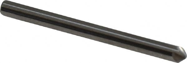 Hertel - 1/8" Head Diam, 1/8" Shank Diam, 4 Flute 90° Solid Carbide Countersink - Benchmark Tooling