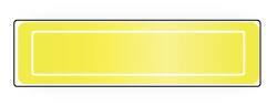 NMC - Reflective Strip - Yellow, For Accident Prevention - Benchmark Tooling