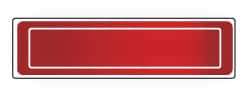 NMC - Reflective Strip - Red, For Accident Prevention - Benchmark Tooling
