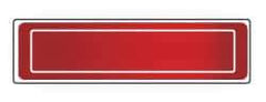 NMC - Reflective Strip - Red, For Accident Prevention - Benchmark Tooling