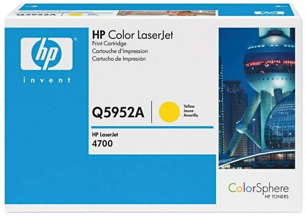 Hewlett-Packard - Yellow Toner Cartridge - Use with Multifunction Laser Printer HP Color LaserJet 4700, 4700n, 4700dn, 4700dtn, 4700ph+. - Benchmark Tooling