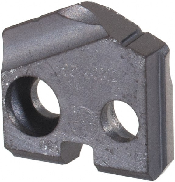 Allied Machine and Engineering - 3/8" Diam 132° Seat Size Y Spade Drill Insert - Benchmark Tooling