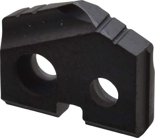 Allied Machine and Engineering - 7/16" Diam x 3/32" Thick, Seat Code Z, 132° Included Angle Spade Drill Insert - TiAlN Coated, Carbide, Grade P40, Series T-A - Benchmark Tooling
