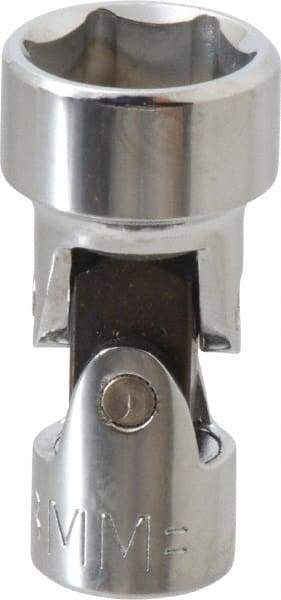 Proto - 3/8" Drive, Standard Hand Socket - 6 Points, 2" OAL, Alloy Steel, Chrome Finish - Benchmark Tooling