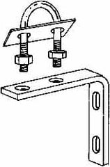 Coilhose Pneumatics - Filter Wall Mounted Pipe Bracket - For Use with Coilhose FRLs - Benchmark Tooling