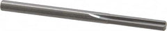 Hertel - 3/16" Solid Carbide 4 Flute Chucking Reamer - Straight Flute, 0.182" Straight Shank, 7/8" Flute Length, 2-3/4" OAL - Benchmark Tooling