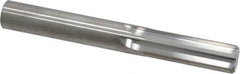 Hertel - 1/2" Solid Carbide 6 Flute Chucking Reamer - Straight Flute, 0.47" Straight Shank, 1-1/2" Flute Length, 4" OAL - Benchmark Tooling
