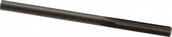 Hertel - 5/32" Solid Carbide 4 Flute Chucking Reamer - Straight Flute, Straight Shank, 3/4" Flute Length, 2-1/2" OAL - Benchmark Tooling