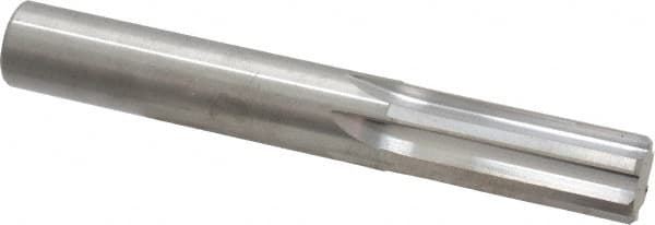 Hertel - 9/16" Solid Carbide Chucking Reamer - Straight Flute, Straight Shank, 1-1/2" Flute Length, 4" OAL - Benchmark Tooling