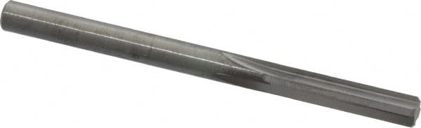 Hertel - #1 Solid Carbide 4 Flute Chucking Reamer - Straight Flute, Straight Shank, 1" Flute Length, 3" OAL - Benchmark Tooling