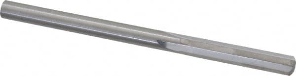 Hertel - #9 Solid Carbide 4 Flute Chucking Reamer - Straight Flute, Straight Shank, 1" Flute Length, 3" OAL - Benchmark Tooling