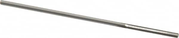 Hertel - #57 Solid Carbide 4 Flute Chucking Reamer - Straight Flute, Straight Shank, 3/8" Flute Length, 1-1/2" OAL - Benchmark Tooling