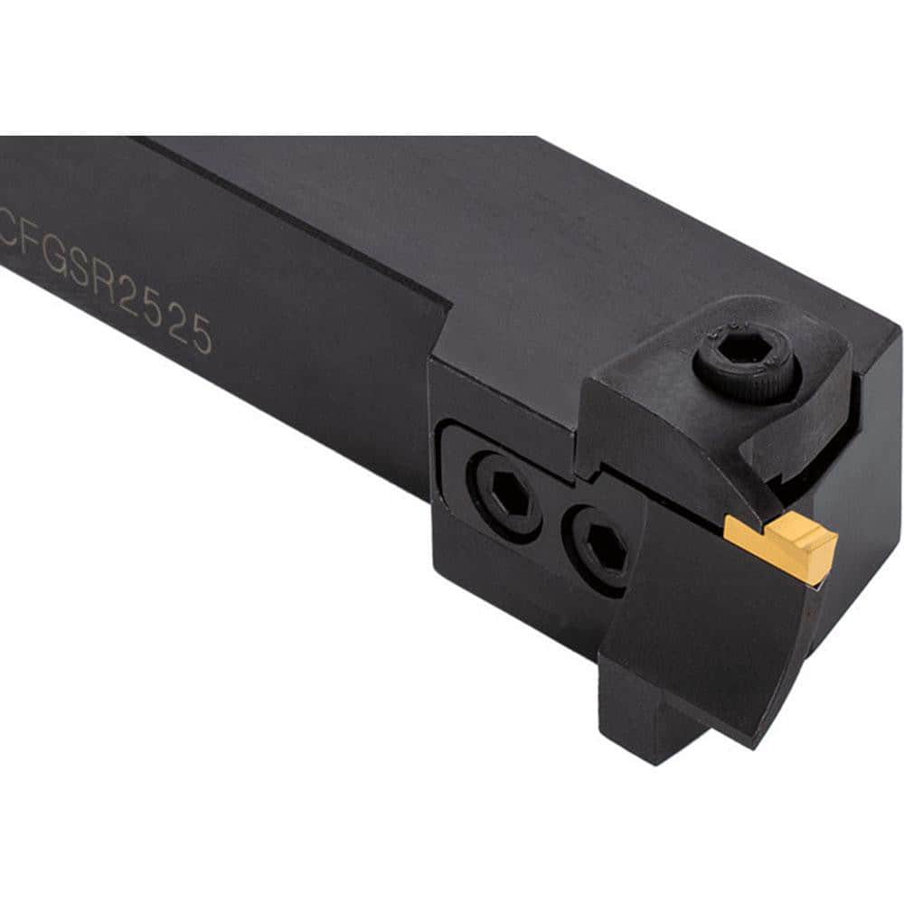 Indexable Grooving Toolholder: CFGSL2020-4SC, Uses 4 Inserts, No