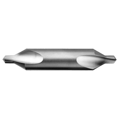 #3 × 2″ OAL 60 Degree HSS Plain Center Drill Bright