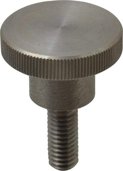 KIPP - 36mm Head, Knurled Knob - Threaded Stem, Stainless Steel - Benchmark Tooling