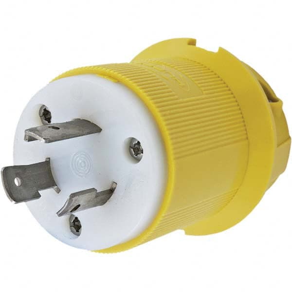 Hubbell Wiring Device-Kellems - 250V 20A NEMA L6-20P Marine Twist Lock Plug - Benchmark Tooling