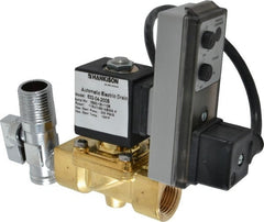 Hankison - 1/2" Inlet, Internal Piloted Valve Timed Electric Condensate Drain - Benchmark Tooling