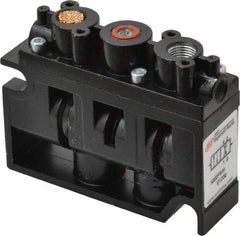 ARO/Ingersoll-Rand - 1/4", 2-Position Alpha Stacking Solenoid Valve - 1.9 CV Rate, 2-7/16" High x 3-1/4" Long - Benchmark Tooling