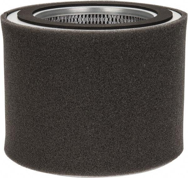 Made in USA - Replacement Filter Element - 9-5/8" High x 11-3/4" Wide, For Use with Air Intake Filters - Benchmark Tooling