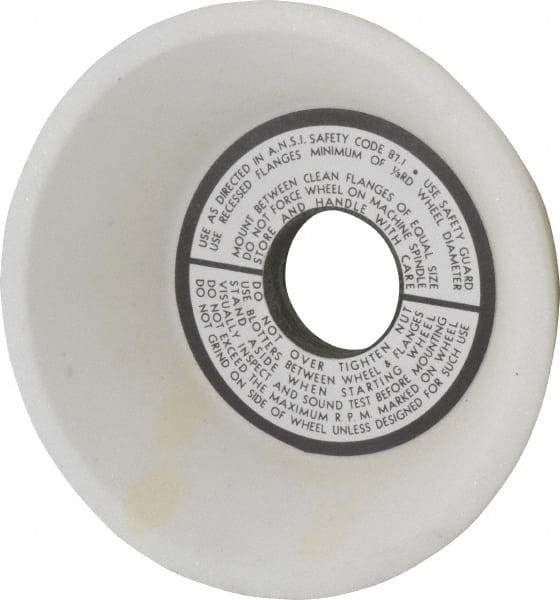 Grier Abrasives - 5" Diam x 1-1/4" Hole x 1-3/4" Thick, 60 Grit Tool & Cutter Grinding Wheel - Benchmark Tooling