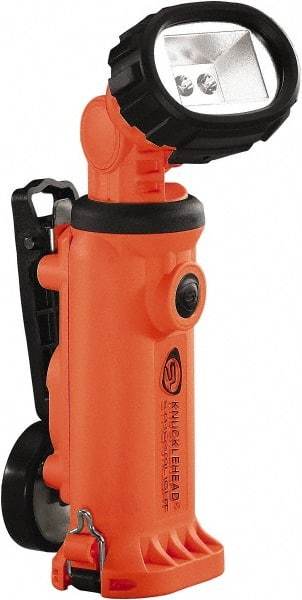 Streamlight - LED Bulb, 200 Lumens, Spotlight/Lantern Flashlight - Orange Plastic Body, 4 AA Batteries Included - Benchmark Tooling
