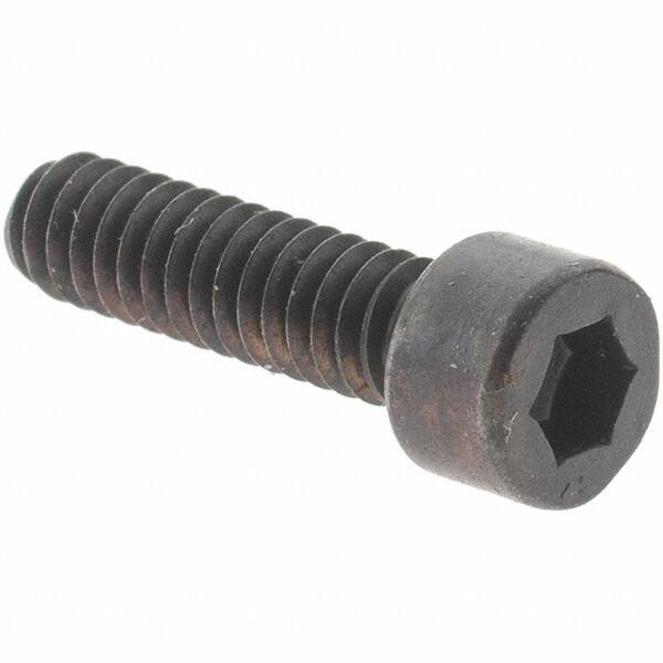 Value Collection - #3-48 UNC Hex Socket Drive, Socket Cap Screw - Alloy Steel, Black Oxide Finish, Fully Threaded, 3/8" Length Under Head - Benchmark Tooling