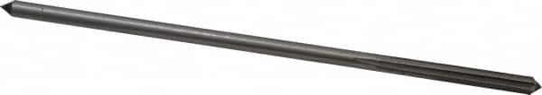 Interstate - 4mm High Speed Steel Chucking Reamer - Straight Flute, Straight Shank, 1-1/8" Flute Length, 4-1/2" OAL - Benchmark Tooling