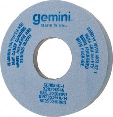 Norton - 14" Diam x 5" Hole x 2" Thick, I Hardness, 46 Grit Surface Grinding Wheel - Aluminum Oxide, Type 5, Coarse Grade, 2,320 Max RPM, One-Side Recess - Benchmark Tooling