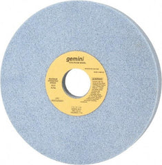 Norton - 7" Diam x 1-1/4" Hole x 1" Thick, H Hardness, 46 Grit Surface Grinding Wheel - Aluminum Oxide, Type 5, Coarse Grade, 3,600 Max RPM, One-Side Recess - Benchmark Tooling