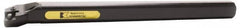 Kennametal - 50mm Min Bore Diam, 400mm OAL, 2-1/2" Shank Diam, A-PCLN Indexable Boring Bar - 55mm Max Bore Depth, CN.. Insert, Screw Holding Method - Benchmark Tooling