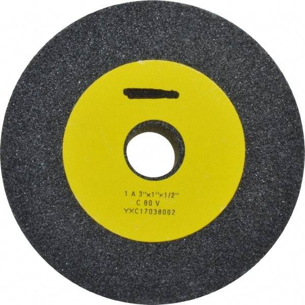 Value Collection - 3" Diam Truing Tool Replacement Wheel - 1" Thick x 1/2" Hole, For Truing Diamond & CBN Wheels - Benchmark Tooling