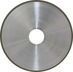 Made in USA - 6" Diam x 1-1/4" Hole x 1/8" Thick, 100 Grit Surface Grinding Wheel - Diamond, Type 1A1, Very Fine Grade - Benchmark Tooling